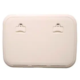 581-1317-04 Jim Black Deck Hatch Arctic White 17 3/4 Inch X 13 Marine Boat