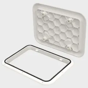 582-1115-05 Jim Black Boat Service Door Hatch 11 X 15 In Polar White