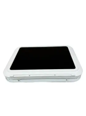 Jim Black 591-1217-05-02-05 12 Inch X 17 Jb Ventilation Hatch Greylite Ii Glass Pw-bz-pw