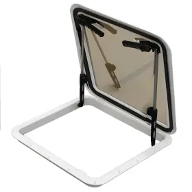 592-1818-05-02-05 Jim Black Boat Escape Hatch Polar White 18 X