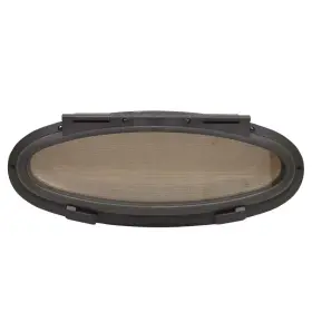 593-518-09-02-02-1.00 Jim Black Boat Portlight Window 18 X 5 Inch