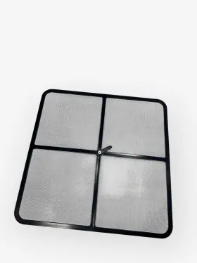 595-1616-scn-09 Jim Black Hatch Screen / Vent 16in X Oem