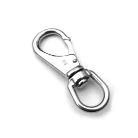 Jy-marine 707837084080 Swivel Eye Snap Hook 316 Stainless Steel Pet Chains Keychains Lanyard Mu