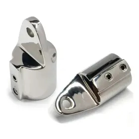 Keehui 609095890215 Pair Of 316ss Heavy Duty 1-1/4in I.d. Bimini Top Cap Two External Eye End Boa