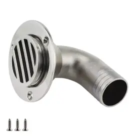 Keehui 699898761355 Stainless Stee 316 Marine Grade 1-1/2in 38mm Boat Deck Drain Scupper 3