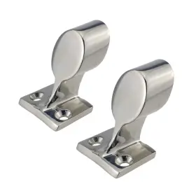 Keehui 699907446242 Pair Of Heavy Duty 316ss 60 Marine Boat Right-end Stanchion End Hand Rail Fit
