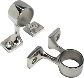 Keehui 699938531863 Pair Of 316 Stainless Steel One Size 2pcs 1inch Center Bracket Stanchion