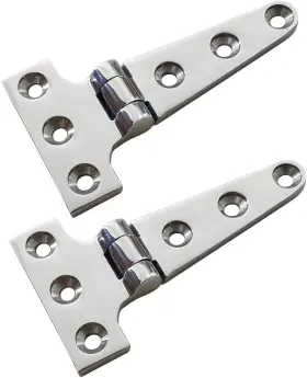 Keehui 699977278804 2 Pieces Of 316 Ss Marine Grade Heavy Duty T Hinge 4ftft X Inch Casting For