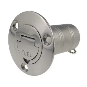 Keehui 699987498186 Mirror Polished 316 Stainless Steel 1-1/2 Inch Marine Boat Water Tank Deck Fill Cap