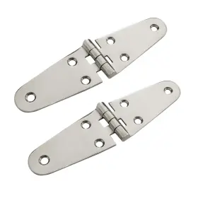 Cphy5.7in-2 Keehui 5.7x1.5 Inch 316 Stainless Steel Mirror Polished Cast Hinge Boat Rv Pair
