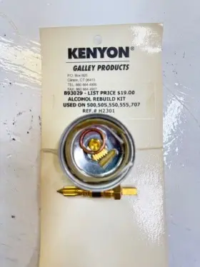 B93029 Kenyon Galley- Alcohol Rebuild Kit