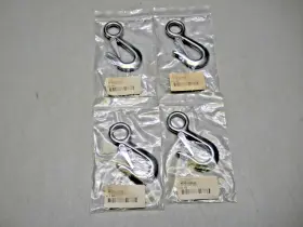 2311ss14 Keystone Set Of 4 Stainless Steel 1/4 Inch Snap Hooks