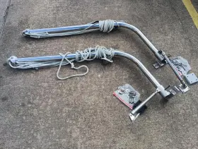 0802.01 Kingston Anchor D-352 Boatersft Resale Shop Of Tx 2511 Dinghy Davits System