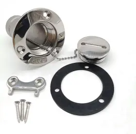 03574020 Kuayi 316 Stainless Steel 1-1/2 Inch 38 Mm Boat Deck Fill With Key Cap For Yacht Rv