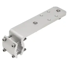 120814 Kuuma Boat Horizontal Rail Grill Mount 7/8 - 1 1/4 Inch Aluminum