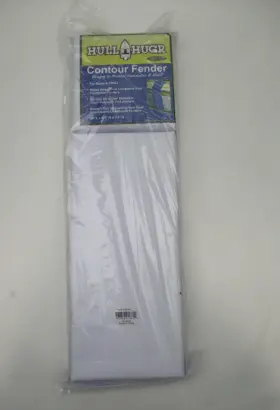 Hh-1cw Kwik Tek Hull Hugr Contour Fender Marine Boat White 24 Inch L X 6.5 W 2.5 D