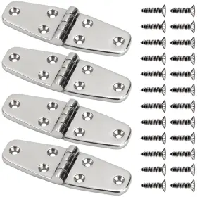 10238 Laorde 316 Stainless Steel Boat Hinges Marine Grade 4 Inch X 1.5 Pcs