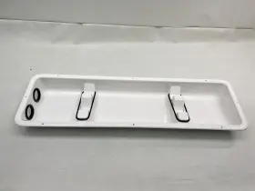 4272-0367 Larson Rod Holder Assembly 40 Inch X 11 3/4 Off White Plastic Marine Boat