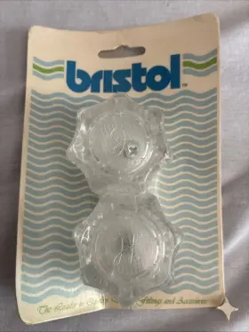 39016 Lasalle Bristol Prods Clear Handles New Old Packaging 39016 Lasalle Bristol Prods Clear Handles New Old Packaging