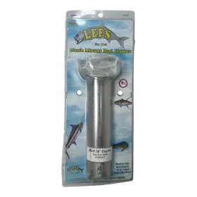 Rh524ss Lees Marine Stainless Steel Flush Mount Rod Holder - 30 Degrees