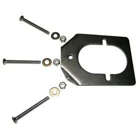 31175 Lees Tackle Stainless Steel Backing Plate F/medium Rod Holders