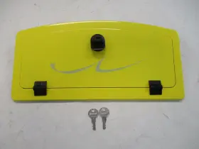 316493 Legend Boats Boat Locking Glove Box With Keys Yellow And Silver Marine