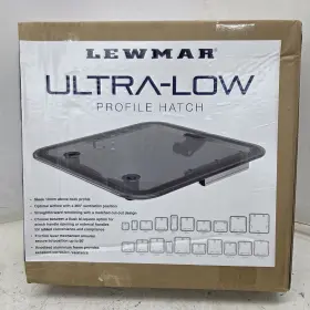 34910010 Lewmar # Marine Size 10 Ultra Low Profile Hatch With Flush Spindle
