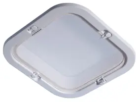 367644252 Lewmar Boat Marine Size 44 White Screen And Interior Trim Kit