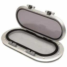 391329992 Lewmar Boat Portlight Window 13 3/4 X 5 Inch Aluminum