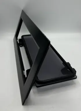 393329800-20 Lewmar Portlight Flush Mitre Size 3 Black No Hardware