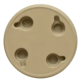 7802091 Lowe Boats Pn Boat Table Top 21 5/8 Inch Taupe With Cup Holders