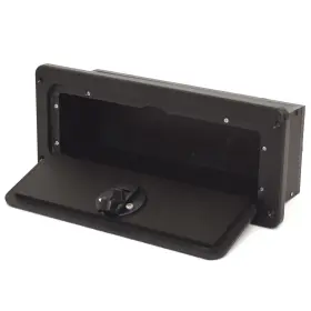 Lw-046p-bk Lowe Boat Locking Glove Box 2022 Bay 20 Black Starboard