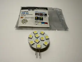 Llb-21tw-21-00 Lunasea G4 2watt Large Disc Led Light Side Pin Cool White 1.2 Inch