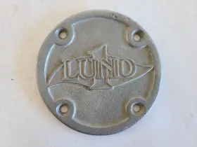 7053 Lund 1 Boat Accent / Billet Plate Aluminum Excellent Condition