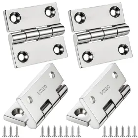 5359zssr2679 Lyksgir 316 Stainless Steel Hinges Marine Grade 2 Inch X Inches 50mm 50