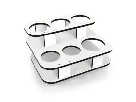 T10-535 Magma 088379004065 Products Boat Drink And Bottle Holder Square Double Stack Side