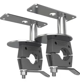 T10-985 Magma Products Mount Dual Horizontal Round Rail 1-1/8 Inch Or 1-1/4 New