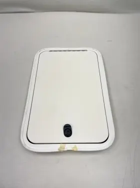 130299-20-7002-sf Mako Off White 21 1/8 Inch X 14 1/4 Rear Access Door Marine Boat