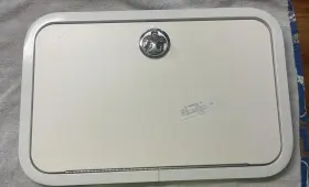 66831 Mako Marine Boat Access Hatch - 11 1/2 X 18 Inch White Poly