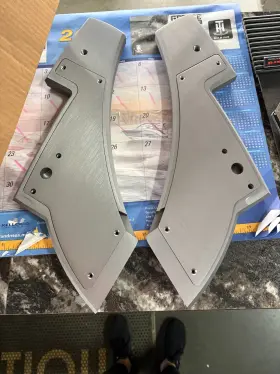 6169118.1 Malibu Boat Tower Speaker Brackets Aluminum Set Of 2 - New