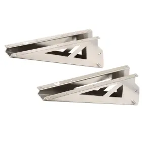 4722283 Malibu Boats Boat Swim Step Brackets Stainless 26 3/4 Inch Pair