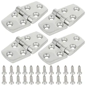 Mamdafaon 786331933230 Boat Door Hatch Hinge 316 Stainless Marine Grade 3 Inch 1.5 4 Pcs