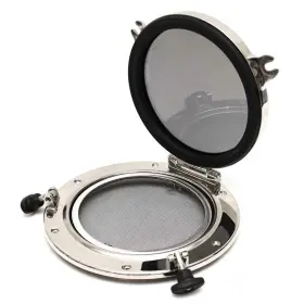 Lsr-08-20s-fn Man Ship Marine Boat Portlight Window 8 Inch Stainless Steel