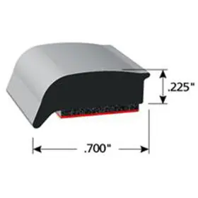 Cp-1043 Marine Carpeting Carpet Trim By Trim-lok 10ft Long