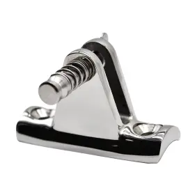 Marine City 812525035470 316 Stainless Bimini Top Deck Hinge Side Mount Removable Pin 1pcs