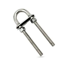 Mc28551031 Marine City Stainless Steel 3/8 Inch Welding Plate Bow Eye U-bolt Boat Yacht