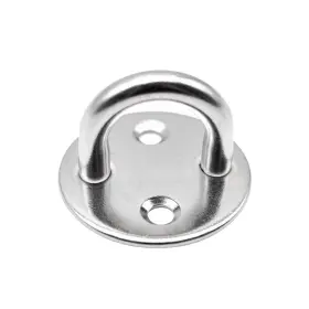 Mc32658065 Marine City Thick Ring Round Sail Shade Pad Eye Plate Stainless Steel Medium