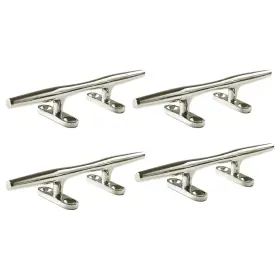 Mc99952065-4 Marine City Stainless Steel Hollow Base Deck Mooring Rope Tie Cleat Boat 4 Pcs