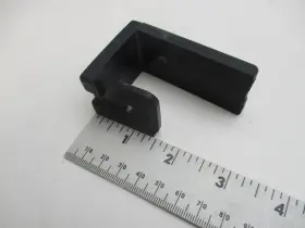 Gb618416055 Marine East Pontoon Boat Heavy Duty Safety Gate Latch Insert 1 Inch Rail Black