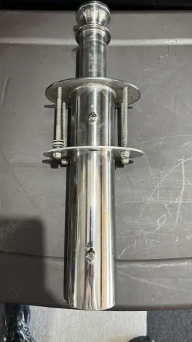 Ssrp10001 Marine Hardware Stainless Steel Flush Mount Retractable Ski Pylon